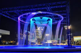 Digital Water Curtains