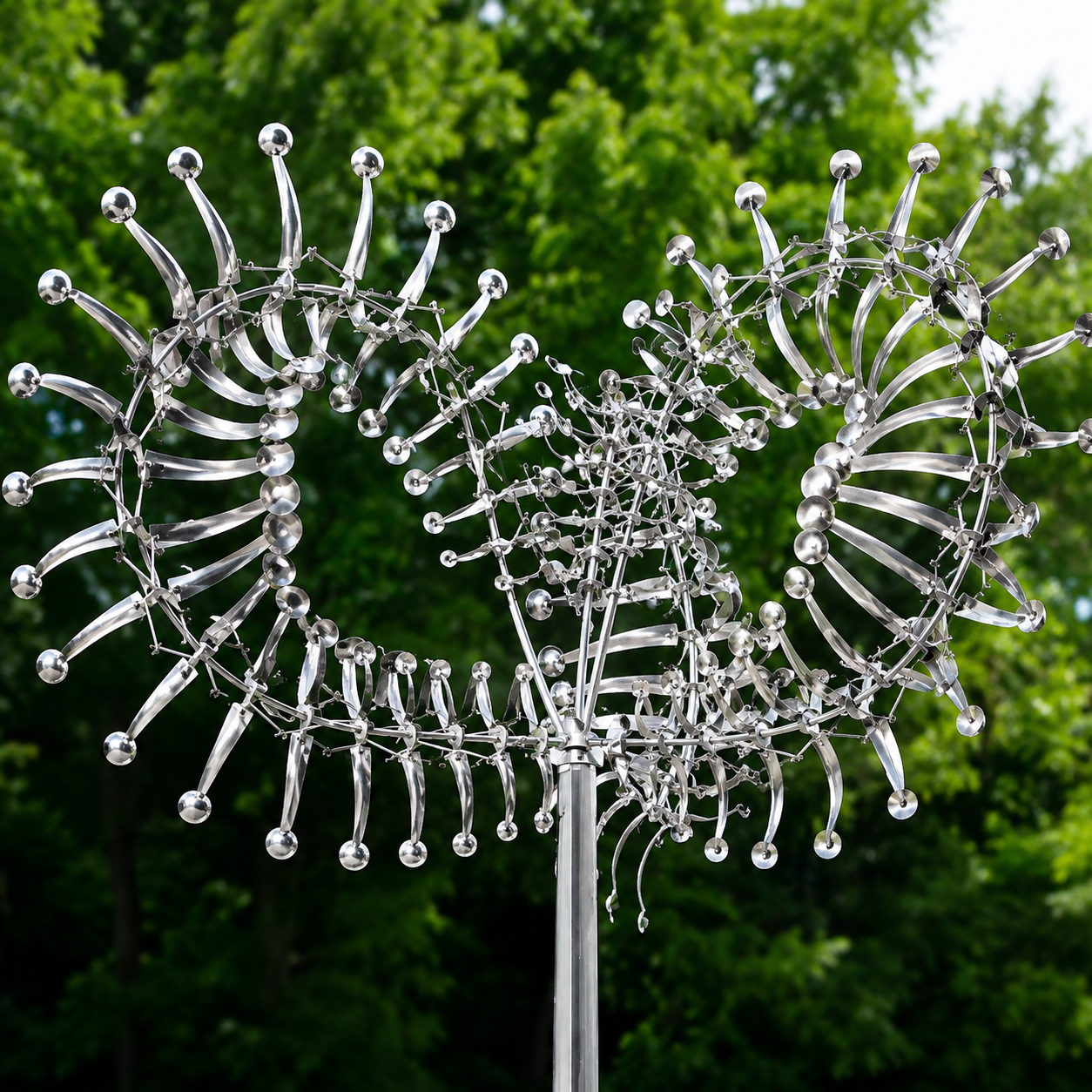 Galaxy Spiral Kinetic Sculpture