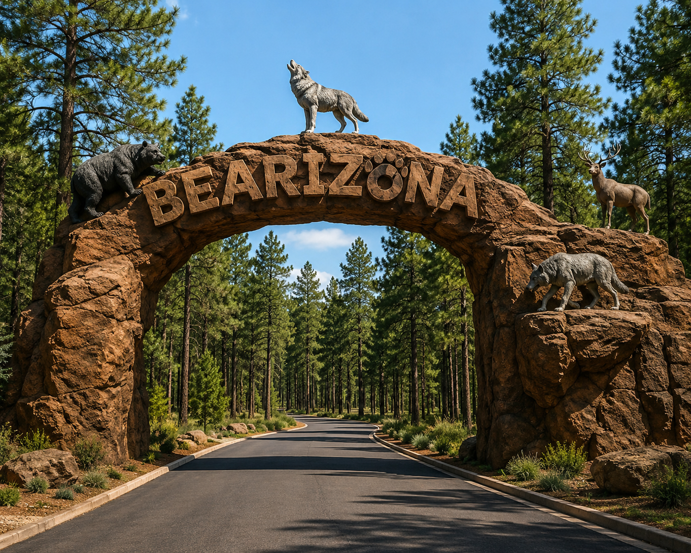 Wildlife Adventure Entrance Gate