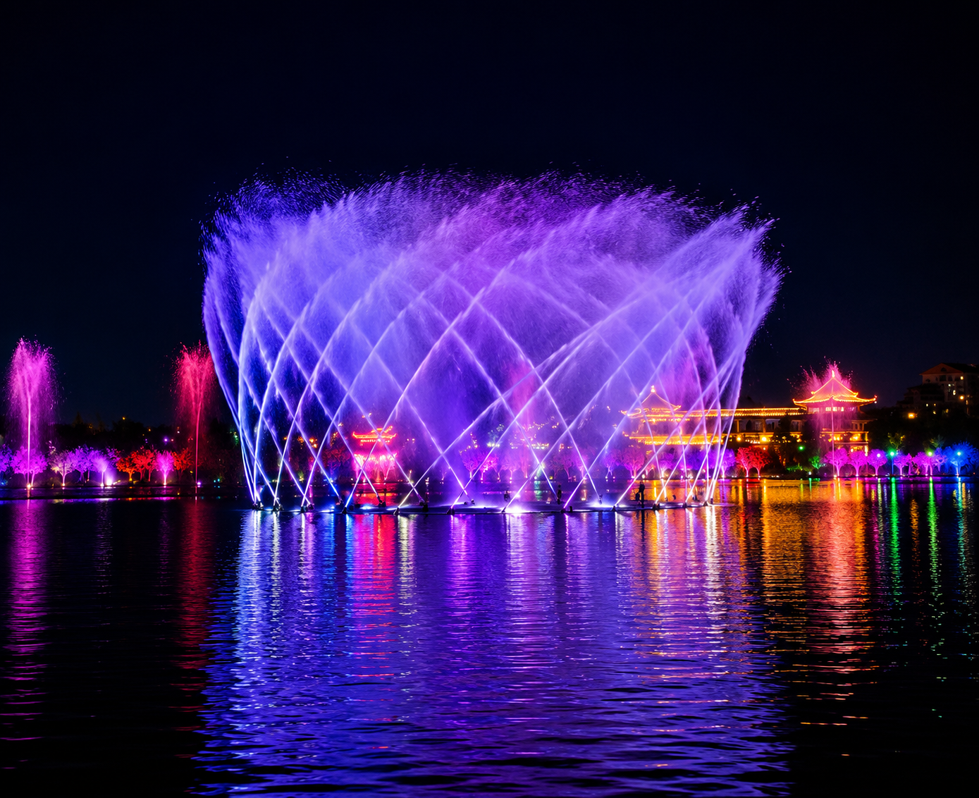 Floating Musical Fountain